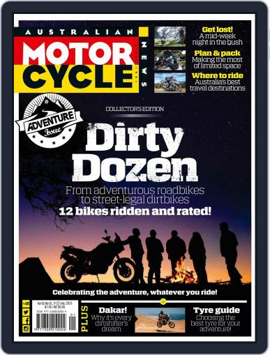 Australian Motorcycle News July 9th, 2015 Digital Back Issue Cover