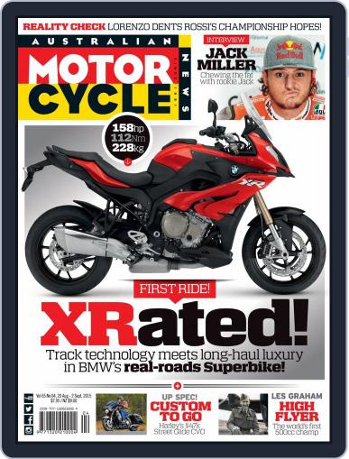 Australian Motorcycle News August 20th, 2015 Digital Back Issue Cover