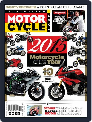 Australian Motorcycle News November 24th, 2015 Digital Back Issue Cover