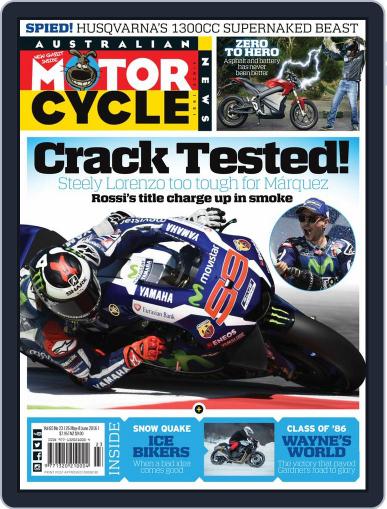 Australian Motorcycle News May 25th, 2016 Digital Back Issue Cover