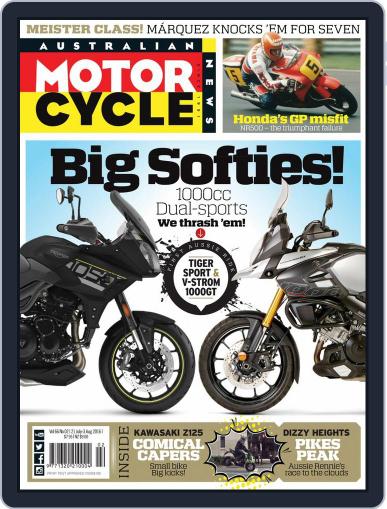 Australian Motorcycle News July 20th, 2016 Digital Back Issue Cover