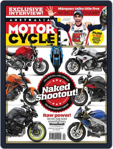 Australian Motorcycle News October 27th, 2016 Digital Back Issue Cover