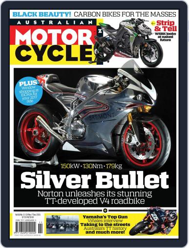 Australian Motorcycle News November 24th, 2016 Digital Back Issue Cover