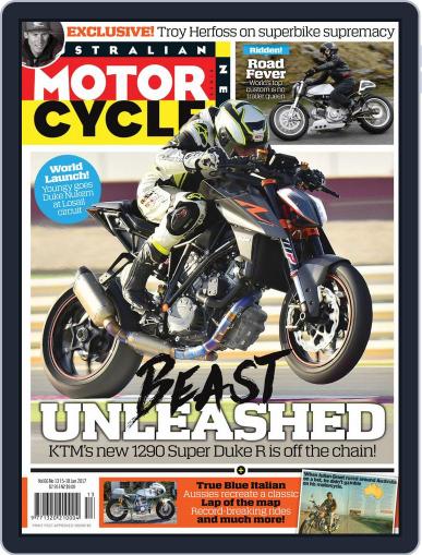 Australian Motorcycle News January 5th, 2017 Digital Back Issue Cover