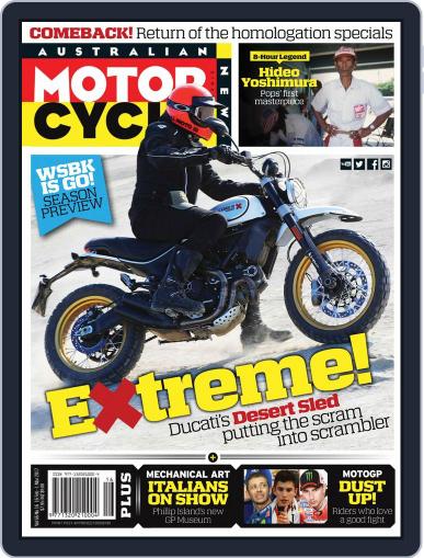 Australian Motorcycle News February 16th, 2017 Digital Back Issue Cover