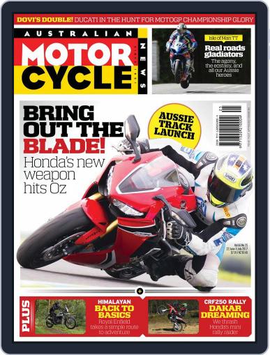Australian Motorcycle News June 22nd, 2017 Digital Back Issue Cover