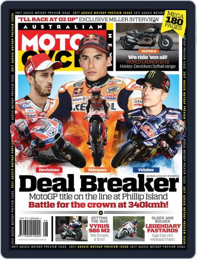 Australian Motorcycle News (Digital) October 12th, 2017 Issue Cover
