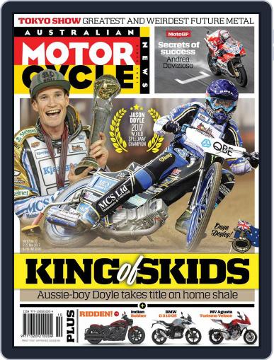 Australian Motorcycle News (Digital) November 9th, 2017 Issue Cover