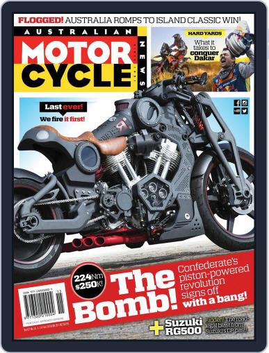 Australian Motorcycle News (Digital) February 1st, 2018 Issue Cover