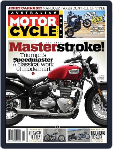 Australian Motorcycle News May 10th, 2018 Digital Back Issue Cover