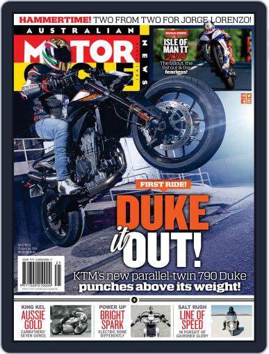 Australian Motorcycle News June 21st, 2018 Digital Back Issue Cover