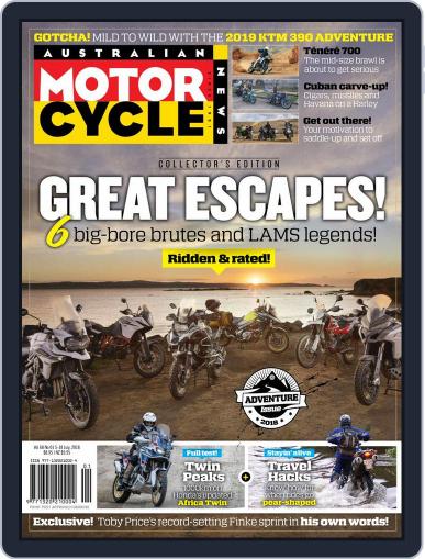 Australian Motorcycle News July 5th, 2018 Digital Back Issue Cover