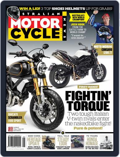 Australian Motorcycle News August 30th, 2018 Digital Back Issue Cover