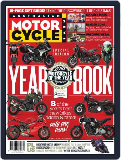 Australian Motorcycle News December 6th, 2018 Digital Back Issue Cover