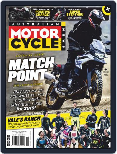 Australian Motorcycle News January 17th, 2019 Digital Back Issue Cover