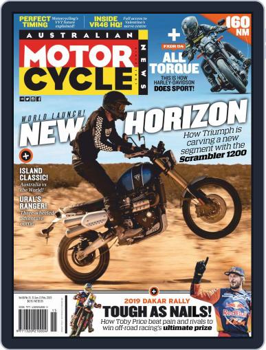 Australian Motorcycle News January 31st, 2019 Digital Back Issue Cover