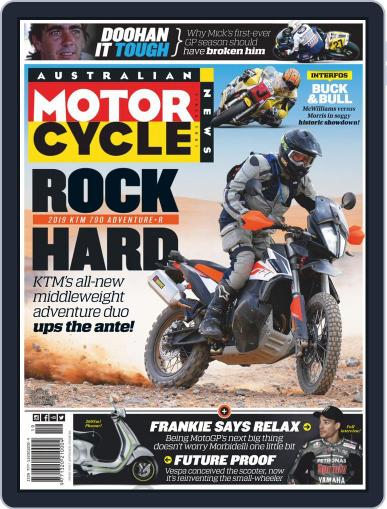 Australian Motorcycle News March 28th, 2019 Digital Back Issue Cover