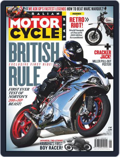 Australian Motorcycle News April 25th, 2019 Digital Back Issue Cover