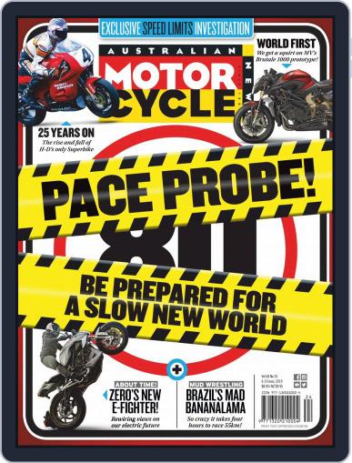 Australian Motorcycle News June 6th, 2019 Digital Back Issue Cover