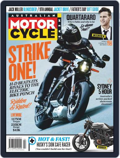 Australian Motorcycle News August 15th, 2019 Digital Back Issue Cover