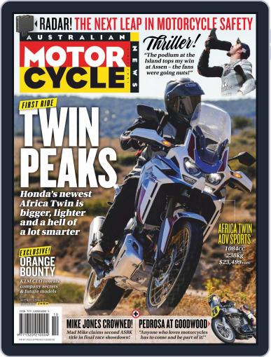 Australian Motorcycle News November 7th, 2019 Digital Back Issue Cover
