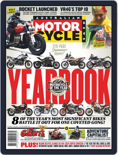 Australian Motorcycle News December 5th, 2019 Digital Back Issue Cover