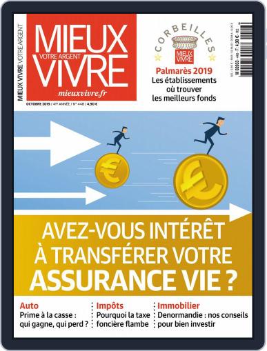 Mieux Vivre Votre Argent October 1st, 2019 Digital Back Issue Cover