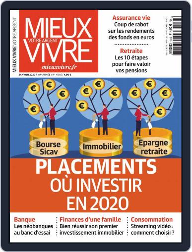 Mieux Vivre Votre Argent January 1st, 2020 Digital Back Issue Cover