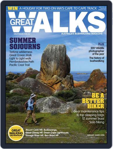 Great Walks February 1st, 2018 Digital Back Issue Cover