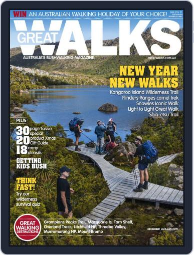 Great Walks December 1st, 2018 Digital Back Issue Cover