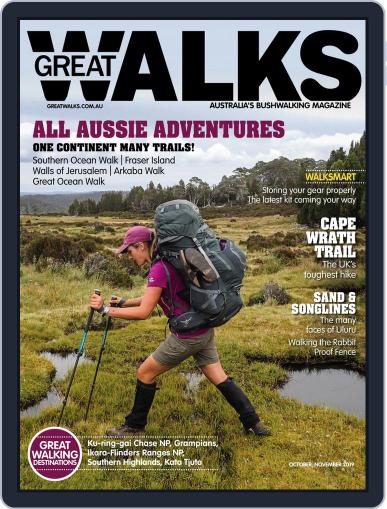 Great Walks October 1st, 2019 Digital Back Issue Cover
