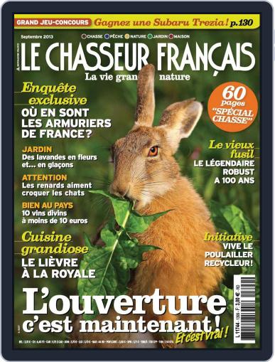 Le Chasseur Français September 5th, 2013 Digital Back Issue Cover