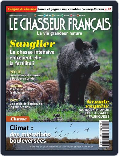 Le Chasseur Français October 1st, 2019 Digital Back Issue Cover