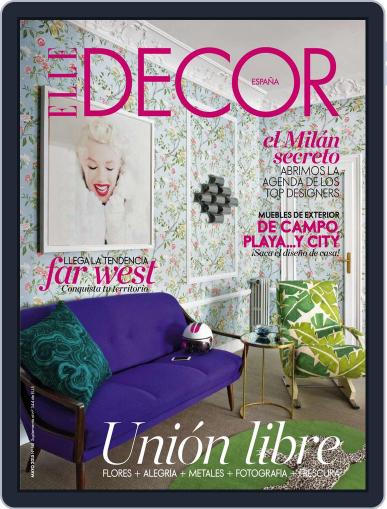 ELLE DECOR Spain April 21st, 2015 Digital Back Issue Cover