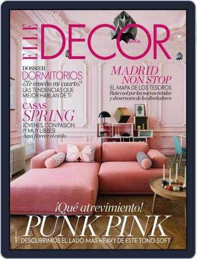 ELLE DECOR Spain February 19th, 2016 Digital Back Issue Cover