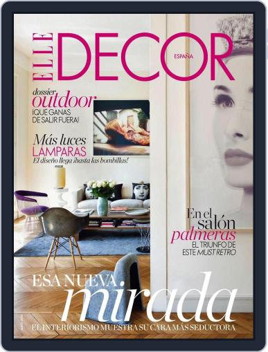 ELLE DECOR Spain April 21st, 2016 Digital Back Issue Cover