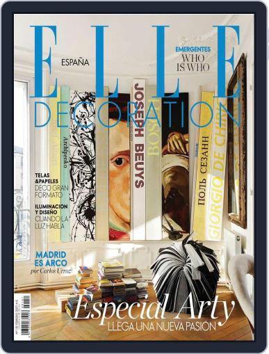 ELLE DECOR Spain February 1st, 2017 Digital Back Issue Cover