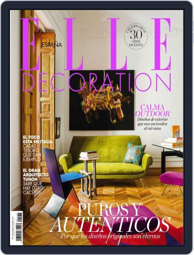 ELLE DECOR Spain May 1st, 2019 Digital Back Issue Cover