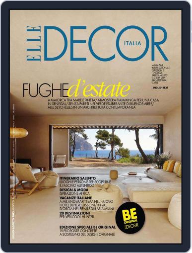 Elle Decor Italia July 4th, 2013 Digital Back Issue Cover