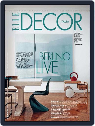 Elle Decor Italia October 29th, 2013 Digital Back Issue Cover