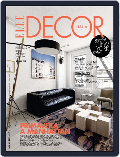 Elle Decor Italia May 13th, 2014 Digital Back Issue Cover