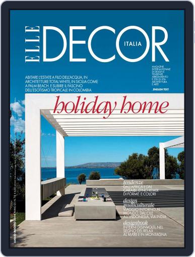 Elle Decor Italia July 15th, 2014 Digital Back Issue Cover