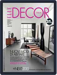 Elle Decor Italia (Digital) Subscription                    January 23rd, 2015 Issue