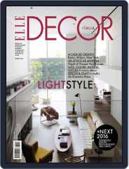 Elle Decor Italia (Digital) Subscription                    January 15th, 2016 Issue