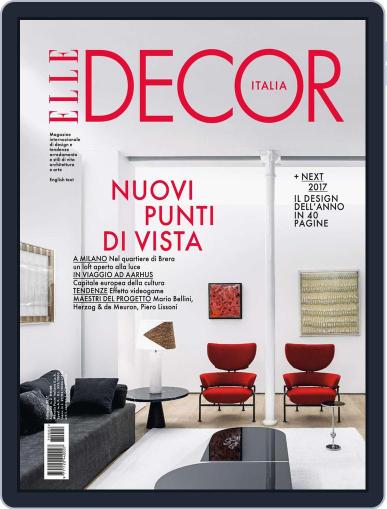 Elle Decor Italia February 1st, 2017 Digital Back Issue Cover