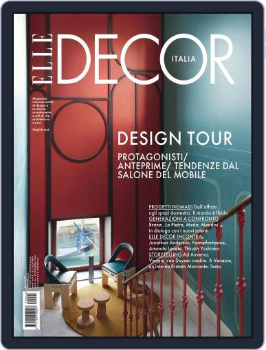 Elle Decor Italia April 3rd, 2017 Digital Back Issue Cover