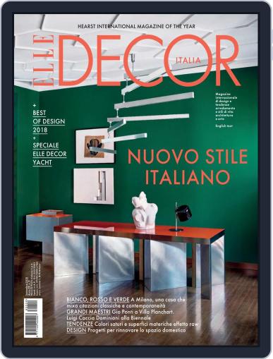 Elle Decor Italia September 1st, 2018 Digital Back Issue Cover