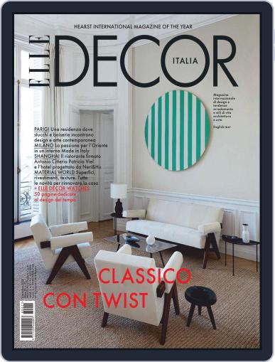 Elle Decor Italia November 1st, 2018 Digital Back Issue Cover