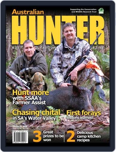 Australian Hunter August 1st, 2016 Digital Back Issue Cover