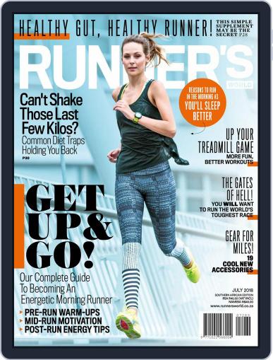 Runner's World South Africa July 1st, 2018 Digital Back Issue Cover